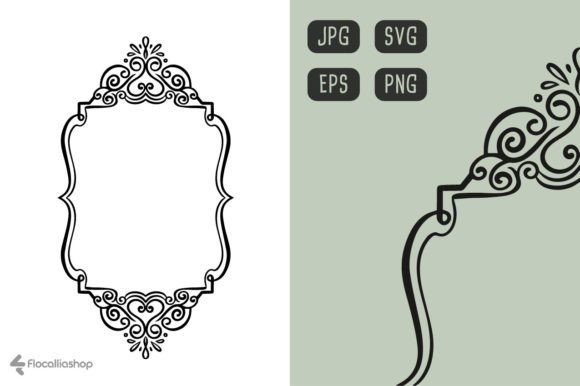 Elevate Your Designs with Wedding Frame, #053