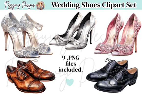 Wedding Shoes PNG: The Essential Clipart for Elegant Design