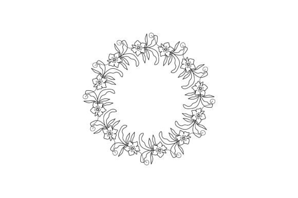 Wedding Wreath 08: A Fresh Take on Modern Script Design